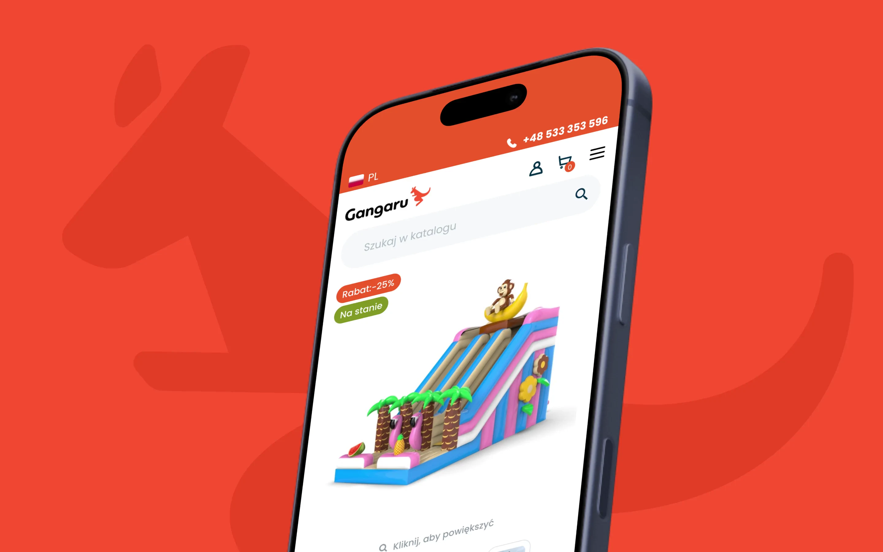 A global sales platform for inflatable attractions — project preview