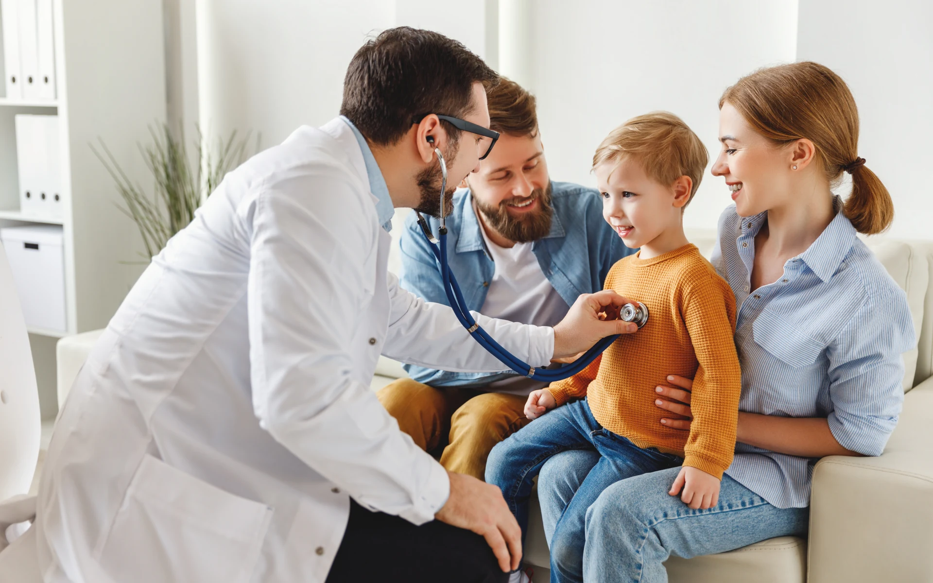 A comprehensive website for a medical clinic — website view 1