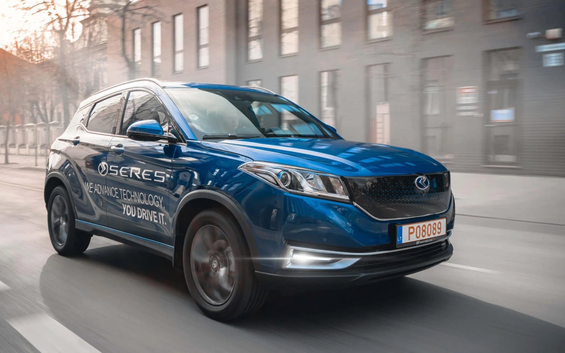 Introducing Seres electric vehicles in the Germaz Group's range — website view 1