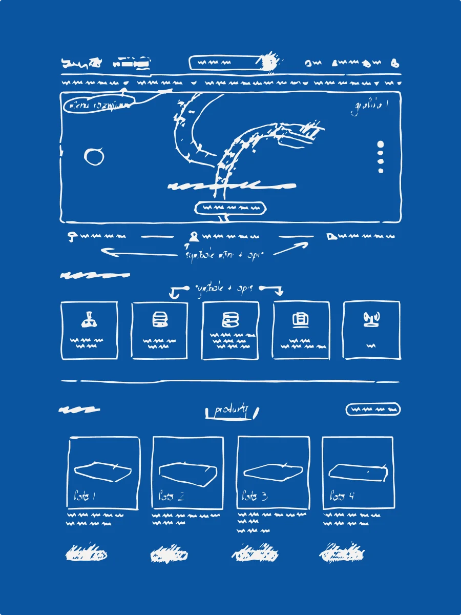 An online catalogue of networking equipment — website view 1